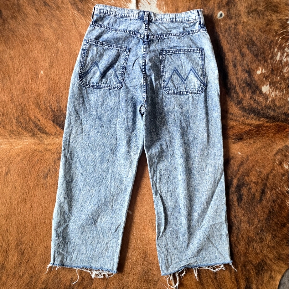 MOTHER Wrapper Patch Springy Ankle Jeans - Picture 7 of 9